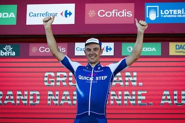Yves Lampaert gana segunda etapa de la Vuelta a España