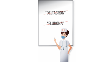 Flurona y deltacron: dos términos mal utilizados 