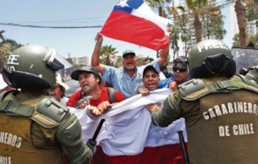 Fallo salomónico; protestas en Chile