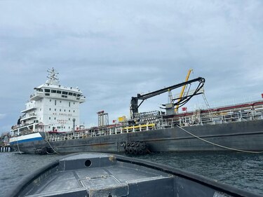 AMP investiga derrame de combustible en el Muelle 18 de Balboa