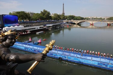 La calidad del Sena para el triatlón era ‘muy buena’, según las mediciones de los organizadores de los Juegos Olímpicos
