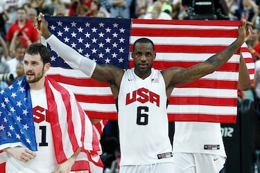 LeBron, Curry y Durant, los elegidos en la preselección de EU para Tokio 2020