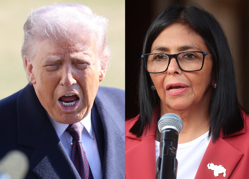 Trump pretende reunirse con Delcy Rodríguez, según Axios