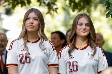 La selección española inicia en la Zarzuela las celebraciones oficiales por el título
