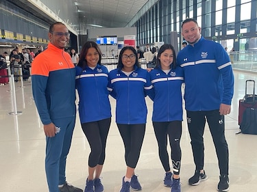 Equipo de gimnasia de Panamá sale en busca de dos cupos para París 2024