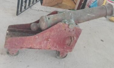 Recuperan cañón hurtado en la iglesia de Portobelo