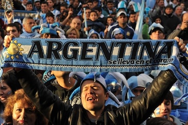Así celebró Argentina su pase a la final