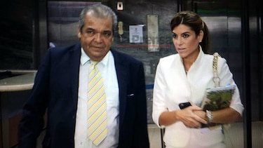 Poulett Morales asiste a indagatoria por caso de compra de mochilas escolares