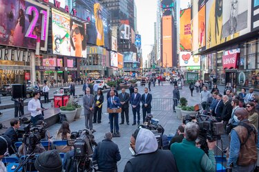 Nueva York establece los límites de Times Square que quedarán libres de armas