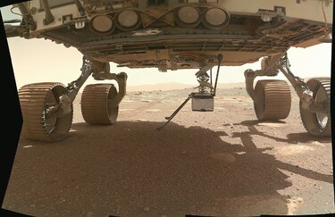 Minihelicóptero de la NASA ya está en Marte