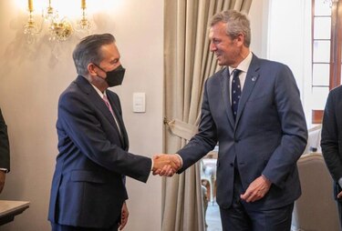 Cortizo y Rueda hablan de ‘profundizar’ las relaciones de Panamá y Galicia