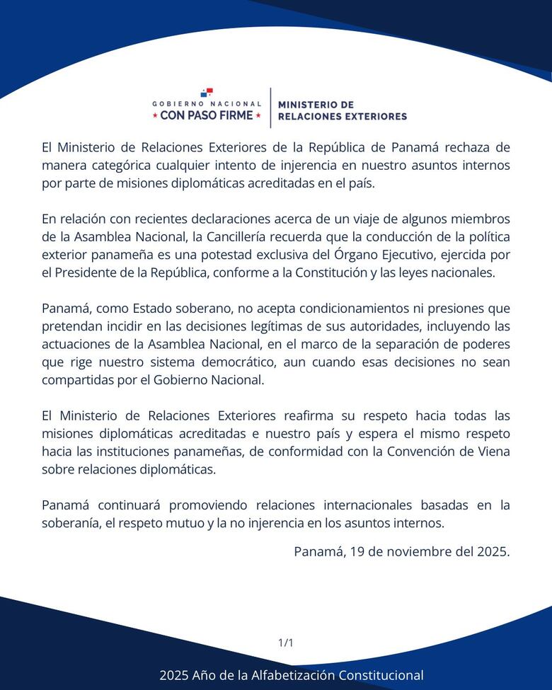 Panamá en el tablero global: el viaje a Taiwán que incomodó a China y activó a Estados Unidos