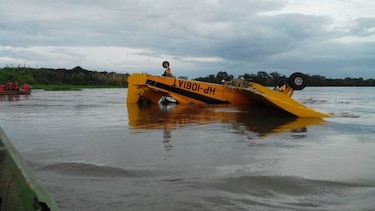 Rescatan la avioneta accidentada en Changuinola
