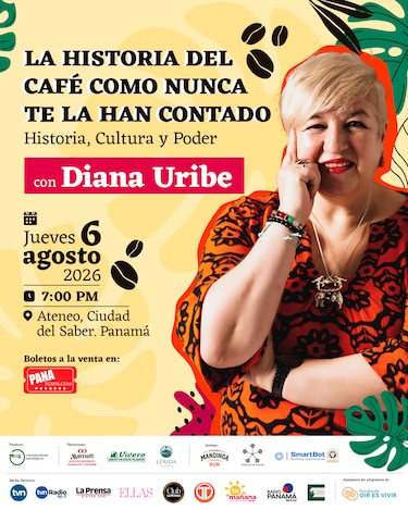 Diana Uribe presentará ‘La historia del café como nunca te la han contado’ en Panamá