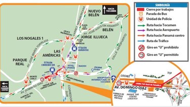 Esta noche cerrarán la avenida Domingo Díaz