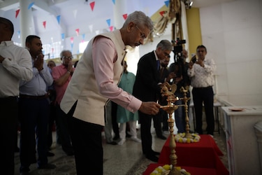 La comunidad india en Panamá muestra su unión durante la visita del canciller