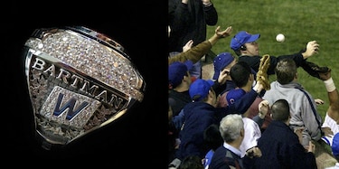 Cachorros le dan anillo de Serie Mundial a fanático que estropeó un sueño en 2003