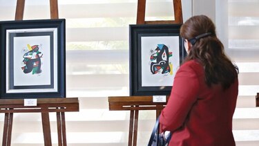 Salvador Dalí y Joan Miró se encuentran en Panamá