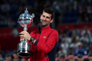 Djokovic y Barty están al frente de las clasificaciones de tenis