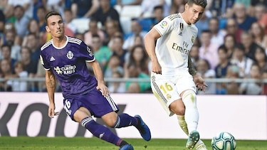 Valladolid empató al final en el Bernabéu