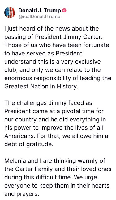 Adiós a Jimmy Carter: el expresidente de Estados Unidos que fue figura clave en la historia de Panamá
