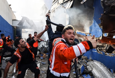 Bombardeos israelíes continúan en Gaza, tras 200 muertos en una semana