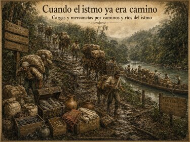 Cuando el istmo ya era camino