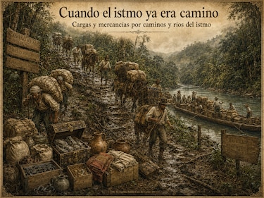 Cuando el istmo ya era camino