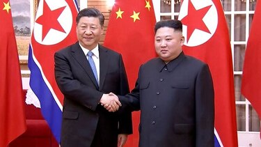 Xi aterriza en Pionyang para su primera visita a Corea del Norte en siete años