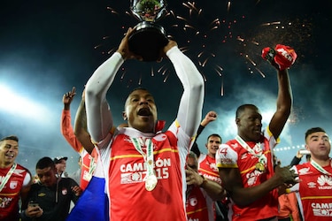 Santa Fe celebra su primera corona en la Copa Sudamericana
