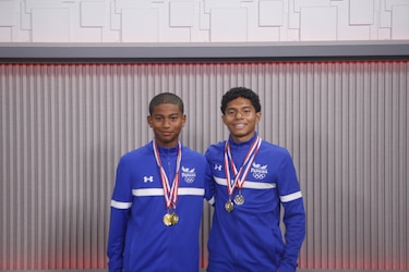 Iker Castillo y Juan David Ibarra brillaron con Panamá en el Panamericano de Pentatlón Moderno