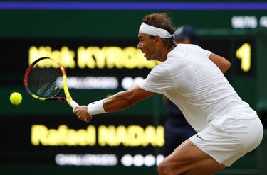 Nadal no jugará en las semifinales de Wimbledon por su lesión