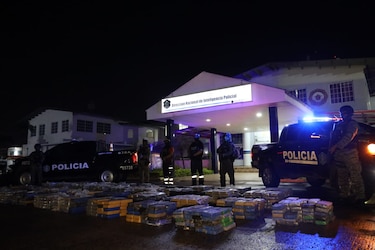 Colón: golpe al narcotráfico con incautación de más de 3 toneladas de droga