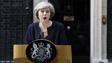 Theresa May se convierte en primera ministra del Reino Unido