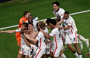El Eintracht conquista la Europa League tras superar en los penales 5-4 al Rangers