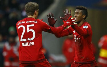 Bayern vence al Hertha 2-0, con goles de Mueller y Coman