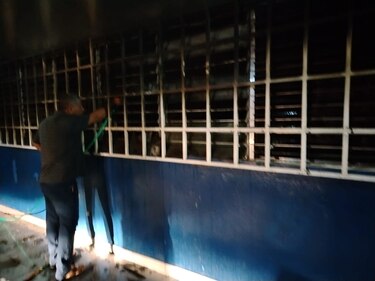 Incendio en internado del IPT de Las Minas: seis estudiantes pierden todo