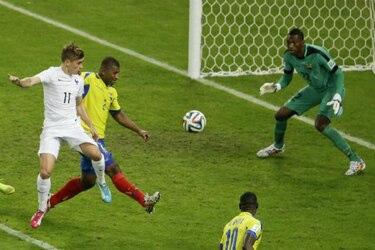 Ecuador queda eliminado tras empatar con Francia