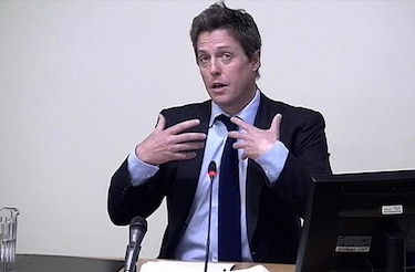 Hugh Grant acepta una indemnización por haber sido víctima de escuchas