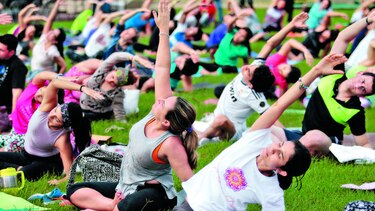 Jornada de yoga en el Canal
