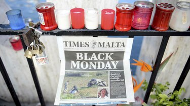 Asesinato de periodista en Malta destapa latentes frustraciones y desconfianza
