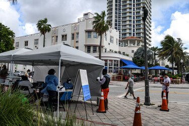 El coronavirus está a la deriva en Florida