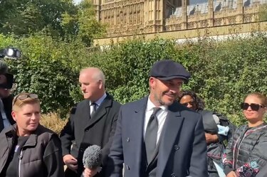 David Beckham estuvo por 12 horas en una fila para ver la capilla ardiente de la reina