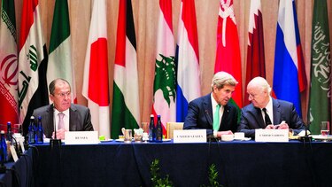 EU y Rusia chocan en tensa reunión por la guerra en Siria