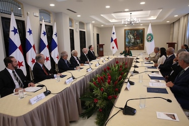 Mouynes se reúne con excancilleres para analizar la candidatura de Panamá al Consejo de Seguridad de la ONU