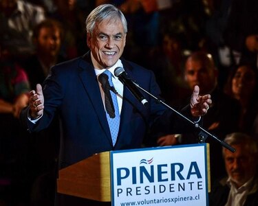 Sebastián Piñera lanza candidatura para elecciones de Chile