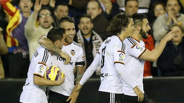 Valencia aterriza al Real Madrid y pone fin a su récord de victorias