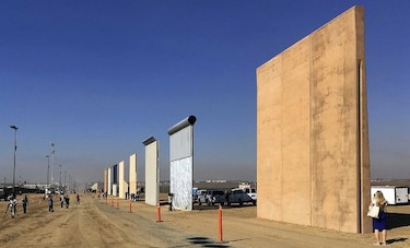 Comienza construcción de muro fronterizo en California