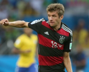 Thomas Müller a uno de James Rodríguez el día que Klose agrandó su historia