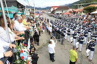 Así se vive el desfile en Boquete, celebrando la independencia